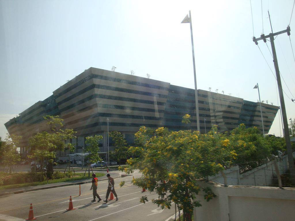 Chaeng Wattana Government Complex Building B, home of the Bangkok Immigration Bureau Division 1